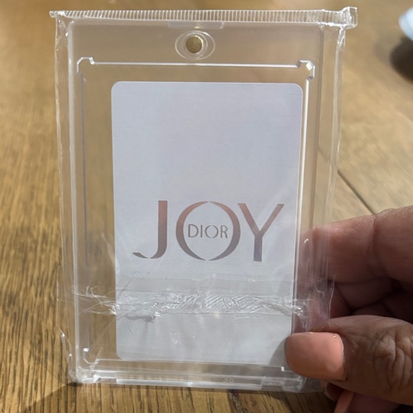 Dior Joy joker  Card in Clear Case - Picture 1 of 2